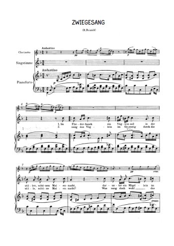 Ludwig Spohr - Zwiegesang